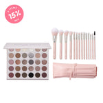 Megapalette and Brush Roll Bundle